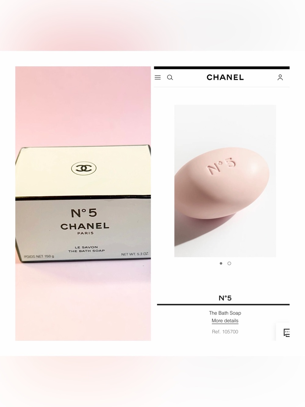 Chanel N°5 The Bath Soap 5.3 Oz
